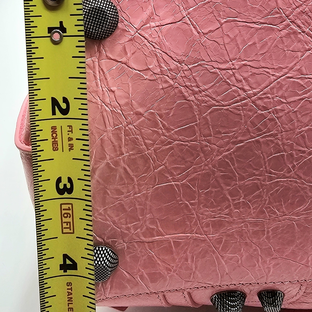 Balenciaga Neo Cagole Sweet Pink Crossbody Bag with Heart Mirror New W/ Tag - Picture 7 of 12